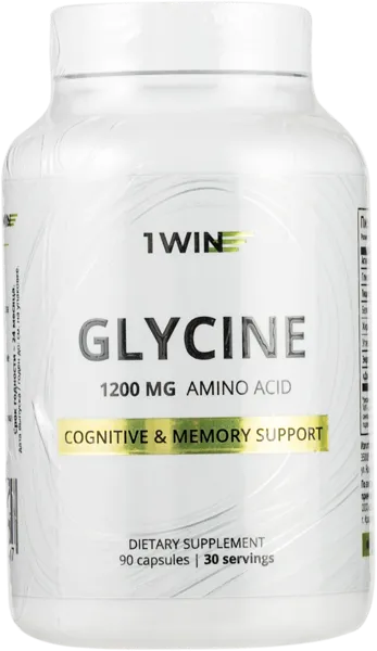 Изображение Глицин 1ВИН 1200 мг Винлаб Нутришин п/б, 90 шт