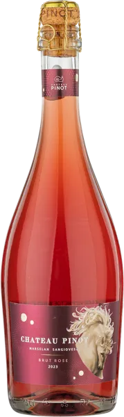 Изображение Вино игристое розовое брют Шато Пино ЗГУ Селебрейшн Шато Пино с/б, 0,75 л