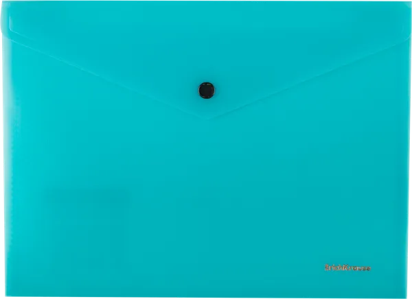 Изображение Папка-конверт на кнопке Эрих Краузе даймонд вивид полупрозр Эрих Краузе , 1 шт