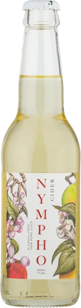 Изображение Сидр безалкогольный Ребел Эппл Нимфо Ребел Эппл ж/б, 0,33 л