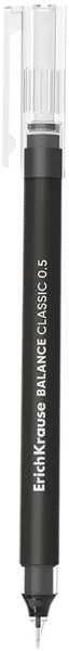 Изображение Ручка 0,5мм черная роллер Эрих Краузе баланс стик классик Эрих Краузе , 1 шт