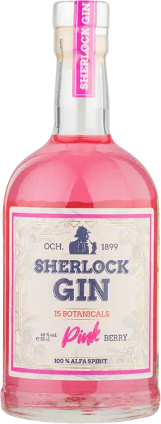 Изображение Джин Шерлок розовый Шуйская водка с/б, 0,5 л