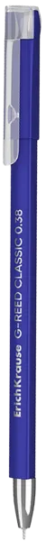 Изображение Ручка 0,38мм синяя гелевая Эрих Краузе джи рид стик Эрих Краузе , 1 шт
