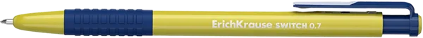 Изображение Ручка 0,7мм синяя шариковая Эрих Краузе свитч матик грип Эрих Краузе , 1 шт