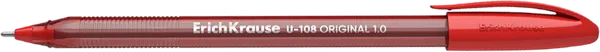 Изображение Ручка 1мм красная шариковая Эрих Краузе u-108 стик ориджинал Эрих Краузе , 1 шт