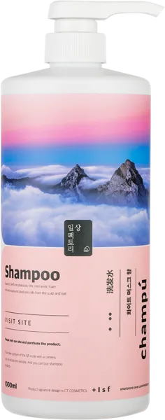 Изображение Шампунь для всех типов волос Ильсанг фактори белый мускус увлажняющий СТ Косметик п/у, 1 л