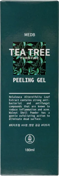 Изображение Пилинг для лица очищающий Мед Би чайное дерево Синдо п/у, 180 мл