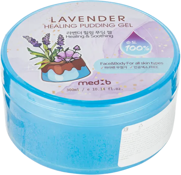 Изображение Гель для лица и тела Мед Би лаванда питательный Синдо п/у, 300 мл