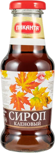 Изображение Сироп кленовый Пиканта Вкусный продукт с/б, 300 г