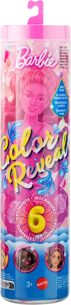 Изображение Кукла в ассортименте Барби колор ривил меняющийся цвет волос Маттэл п/у, 1 шт