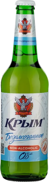 Изображение Пиво Безалкогольное 0,0% Крым безалкогольное ПБК Крым с/б, 0,45 л