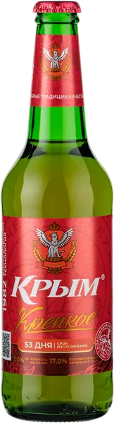 Изображение Пиво светлое Лагер 7,0% Крым крепкое ПБК Крым с/б, 0,45 л