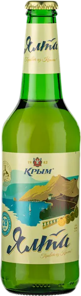 Изображение Пиво светлое Лагер 4,4% Крым Ялта ПБК Крым с/б, 0,45 л