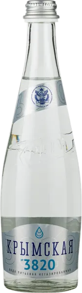 Изображение Вода негаз pH 7,4 Крымская 3820 питьевая ПБК Крым с/б, 0,5 л