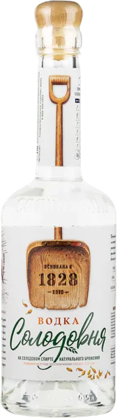 Изображение Водка 40% спирт альфа Солодовня Саранский ЛВЗ с/б, 0,5 л