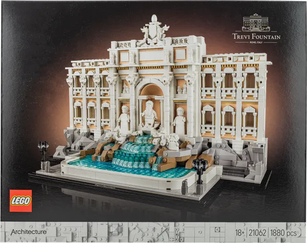 Изображение Конструктор с 18 лет 21062 Лего архитектура фонтан треви Лего к/у, 1 шт