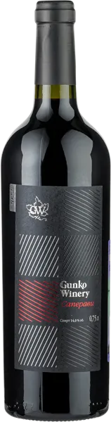 Изображение Вино красное сухое стиль №2 Саперави ЗГУ гунько ГунькоВВ с/б, 0,75 л