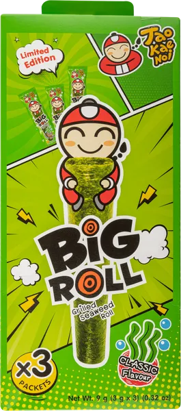 Изображение Морская капуста ролл Таокаеной классические Таокаеной м/у, 3*3 г