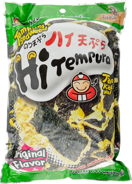 Изображение Морская капуста Таокаеной оригинальные в темпуре Таокаеной м/у, 40 г