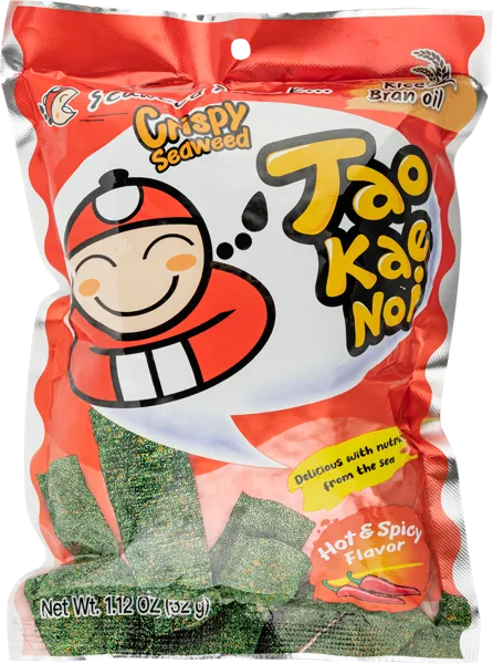 Изображение Чипсы из нори Таокаеной острые Таокаеной м/у, 32 г