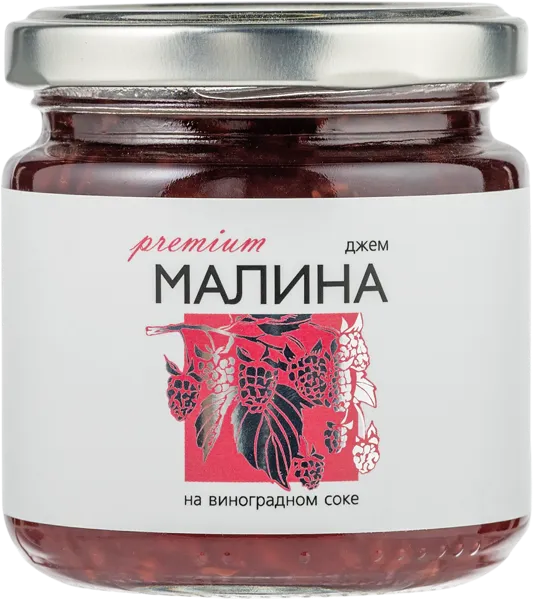 Изображение Джем без сахара Русский лес малина Русский лес с/б, 220 г