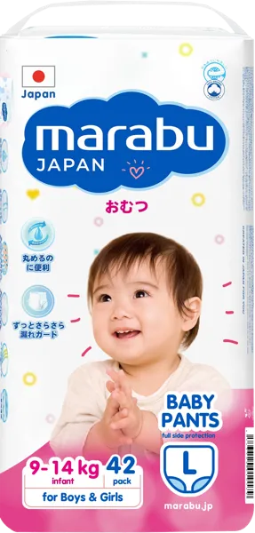 Изображение Трусики L 9-14 кг Марабу Тяньцзяо Леди м/у, 42 шт