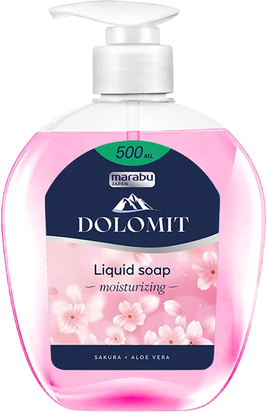 Изображение Мыло жидкое для рук Марабу сакура Лисун Интернэшнл п/у, 500 мл