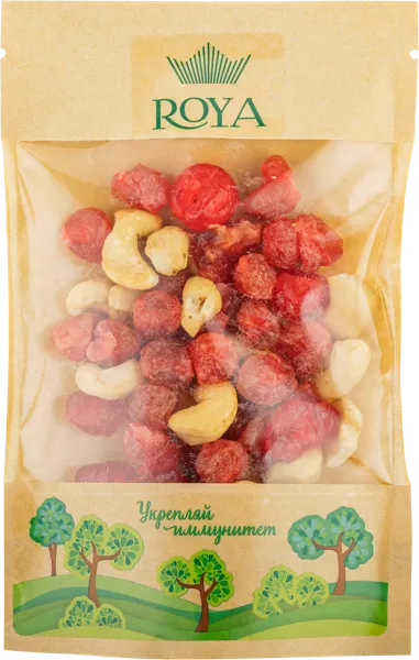 Изображение Ассорти орехи сухофрукты Роя нежность Роя м/у, 100 г