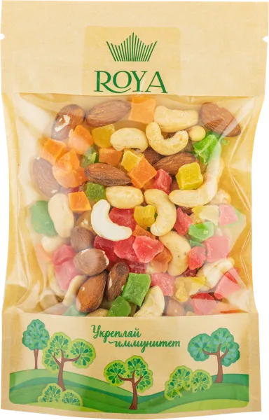 Изображение Ассорти орехи сухофрукты Роя сказка Роя м/у, 110 г
