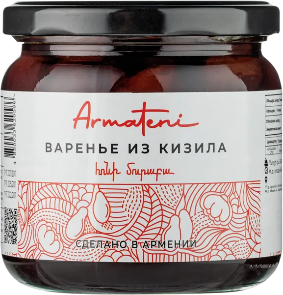 Изображение Варенье из кизила Арматени Арматени с/б, 470 г