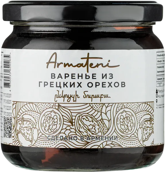 Изображение Варенье из грецких орехов Арматени Арматени с/б, 470 г