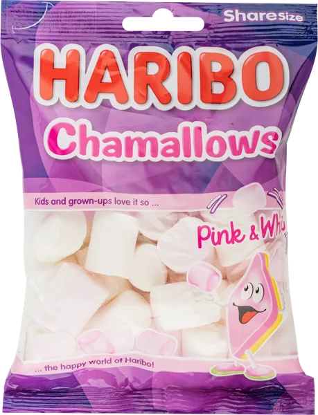 Изображение Маршмеллоу Харибо шамеллоус розовый и белый Харибо м/у, 70 г