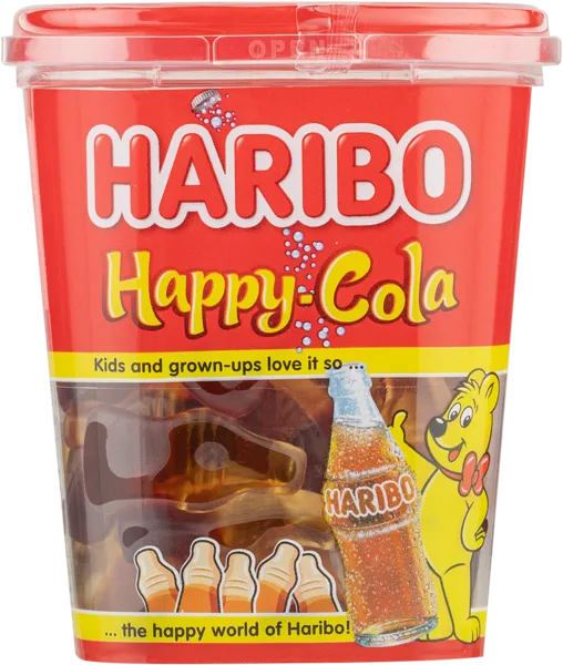 Изображение Мармелад жевательный Харибо хэппи кола Харибо п/б, 150 г