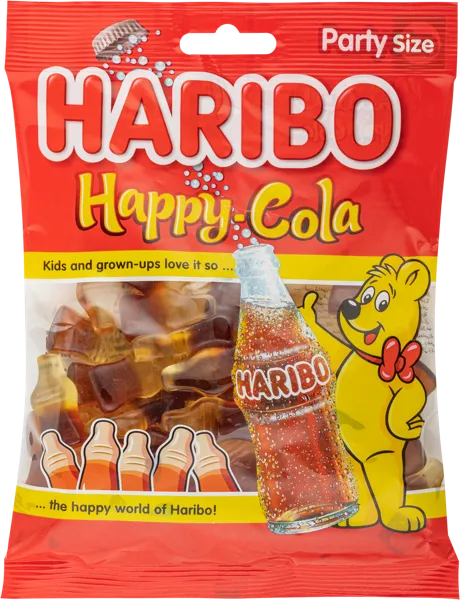 Изображение Мармелад жевательный Харибо хэппи кола Харибо м/у, 160 г