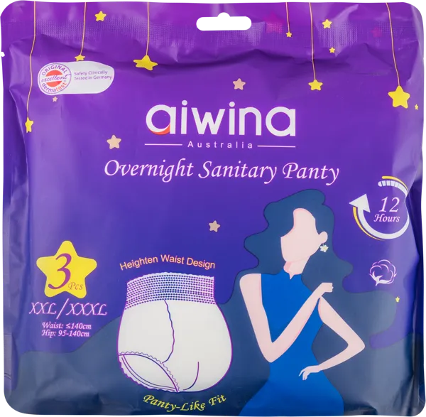 Изображение Трусики ночные Айвина XХL /XХХL одноразовые Фуцзянь м/у, 3 шт