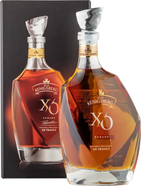 Изображение Коньяк 8 лет 40% Старый Кенигсберг хо Альянс 1892 ВКЗ п/у, 0,5 л