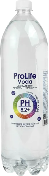 Изображение Вода негаз рН 8,2 Пролайф питьевая ПК Спринг п/б, 1,5 л
