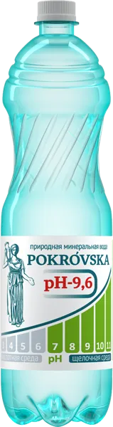 Изображение Вода негаз рН 9,6 Покровская природная ИП Колесников п/б, 1,25 л