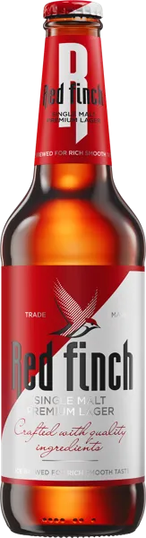 Изображение Пиво светлое Лагер 4,4% Ред Финч АБ ИнБев с/б, 0,45 л