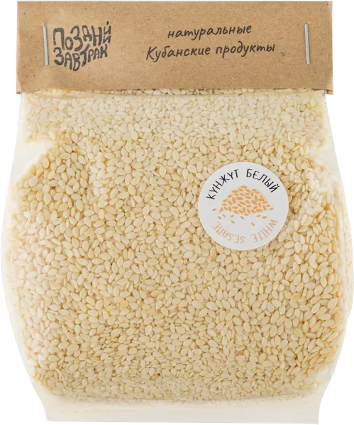 Изображение Семена белый Поздний завтрак кунжут Поздний завтрак лайф п/у, 250 г