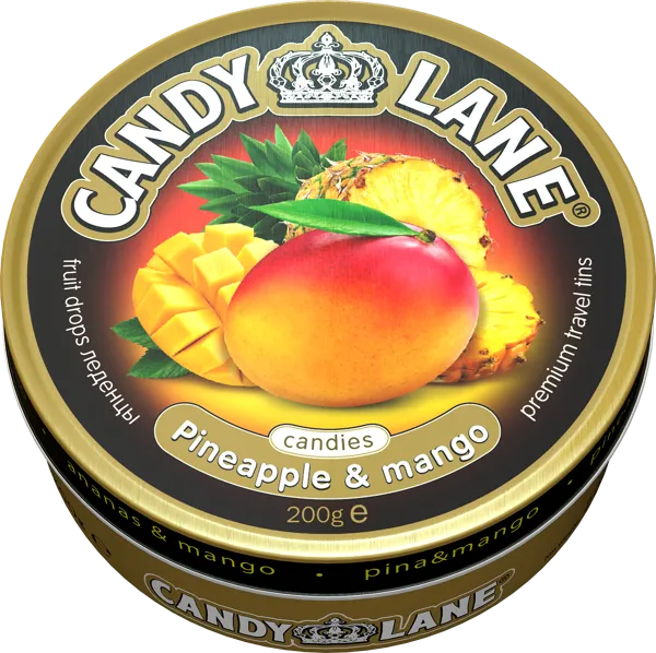 Изображение Карамель Кэнди Лейн ананас и манго Сладкая сказка ж/б, 200 г