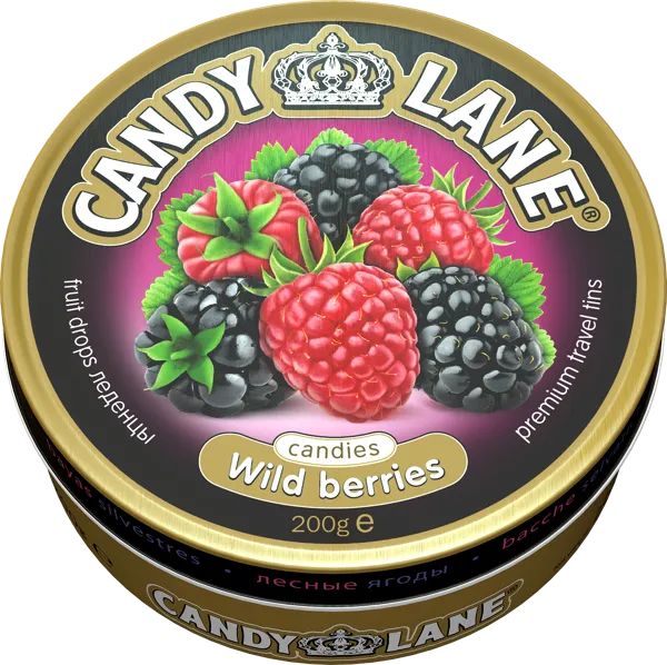 Изображение Карамель Кэнди Лейн лесные ягоды Сладкая сказка ж/б, 200 г