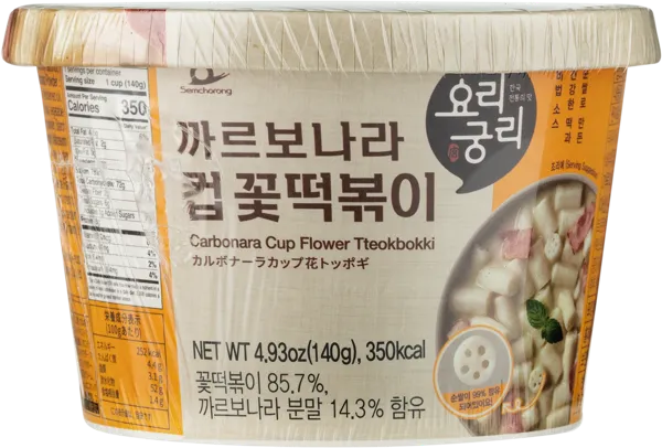 Изображение Токпокки рисовые Йоригунгри карбонара Семчоронг п/у, 140 г