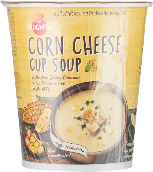 Изображение Суп быстрого приготовления Пикник сыр кукуруза Вел гроу п/у, 30 г