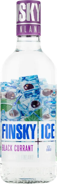 Изображение Настойка горькая Спирт Люкс 35% Финский Лед черная смородина Эльбрус Спиритс с/б, 0,5 л