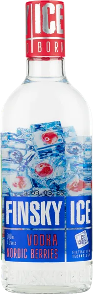 Изображение Водка Спирт Люкс 40% Финский Лед северные ягоды Эльбрус Спиритс с/б, 0,5 л