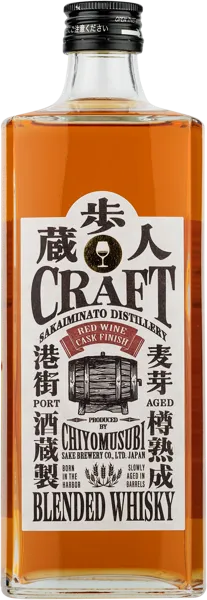 Изображение Виски купажированный Чиомусуби Ред Вайн каск 3 года Чиомусуби с/б, 0,7 л