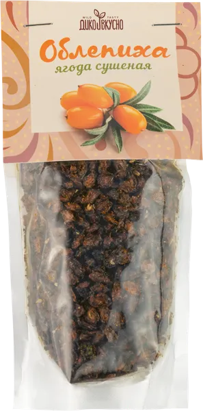 Изображение облепиха сушеная Дико вкусно Вкусная Сибирь м/у, 100 г