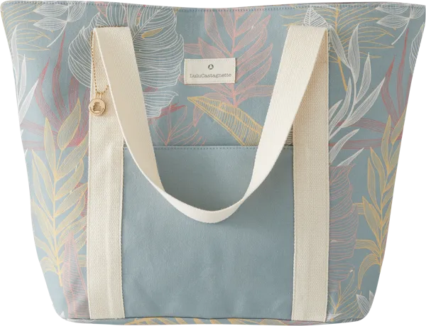 Изображение Сумка пляжная Лулу Кастаньет голубая Лулу Кастаньет кор, 1 шт