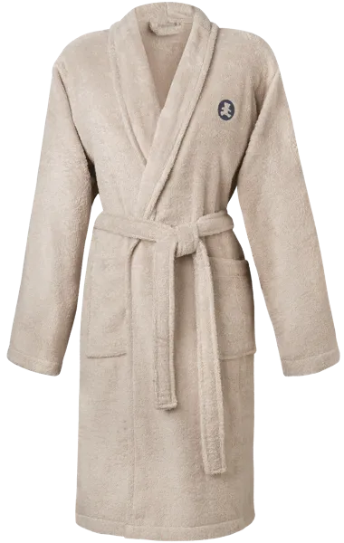 Изображение Халат махровый S-M Лулу Кастаньет бежевый Лулу Кастаньет кор, 1 шт